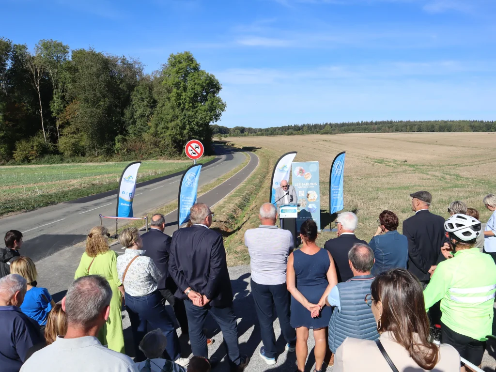 Lire la suite de l'actualité 🚴‍♂️Inauguration de la nouvelle liaison douce entre Laboissière-en-Thelle et Sainte-Geneviève